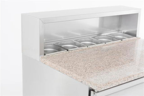 Pizzatisch / 2 Türen / 380 L / Combisteel