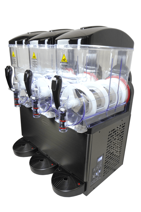 Slush-Maschine / 3 × 12 L / Schwarz / 690 × 570 × 945 mm / Combisteel