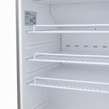 Edelstahl Kühlschrank / Tischmodell / 1 Tür / 130 L / Combisteel