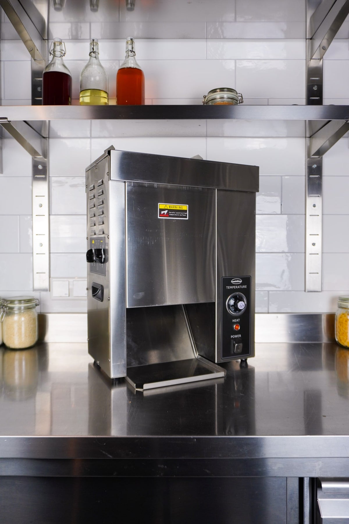 Hamburgerbrötchen-Toaster / 2 kW / 460 × 350 × 610 mm / Combisteel