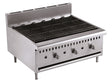 Gas-Lavasteingrill / 915 mm / 27 kW / 3 Brenner / Tischgerät / Combisteel – für professionelle Gastronomie