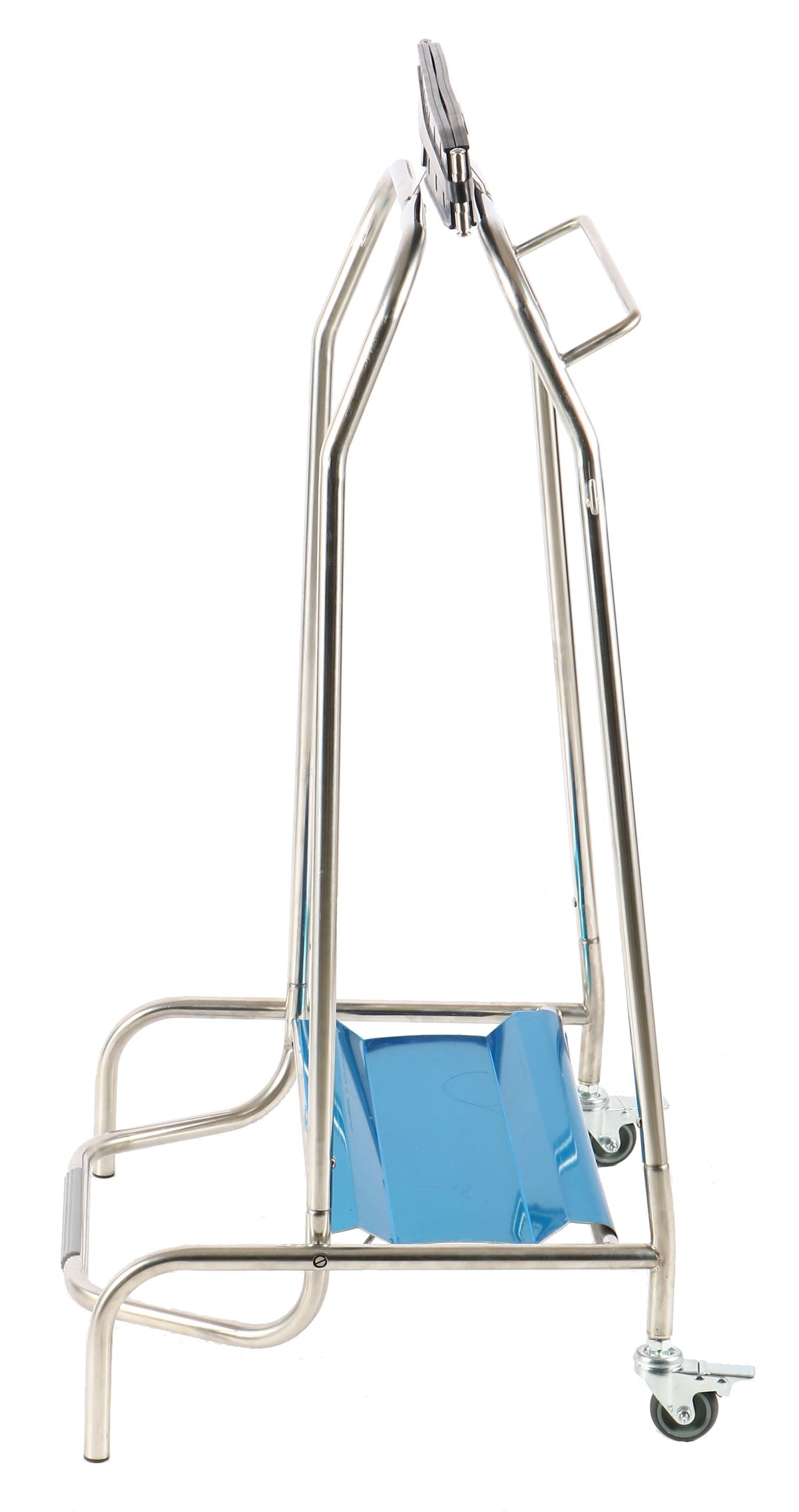 Müllsackhalter / mit Pedalsteuerung / Edelstahl 18/8 / 450 × 600 × 960 mm / Combisteel