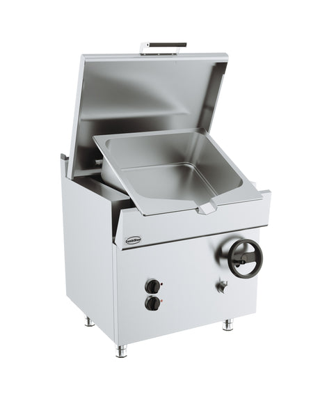 Elektrische Kippbratpfanne 60 L / 9 kW / 800 mm / Combisteel – Kippbratpfanne für Gastronomie und Großküche
