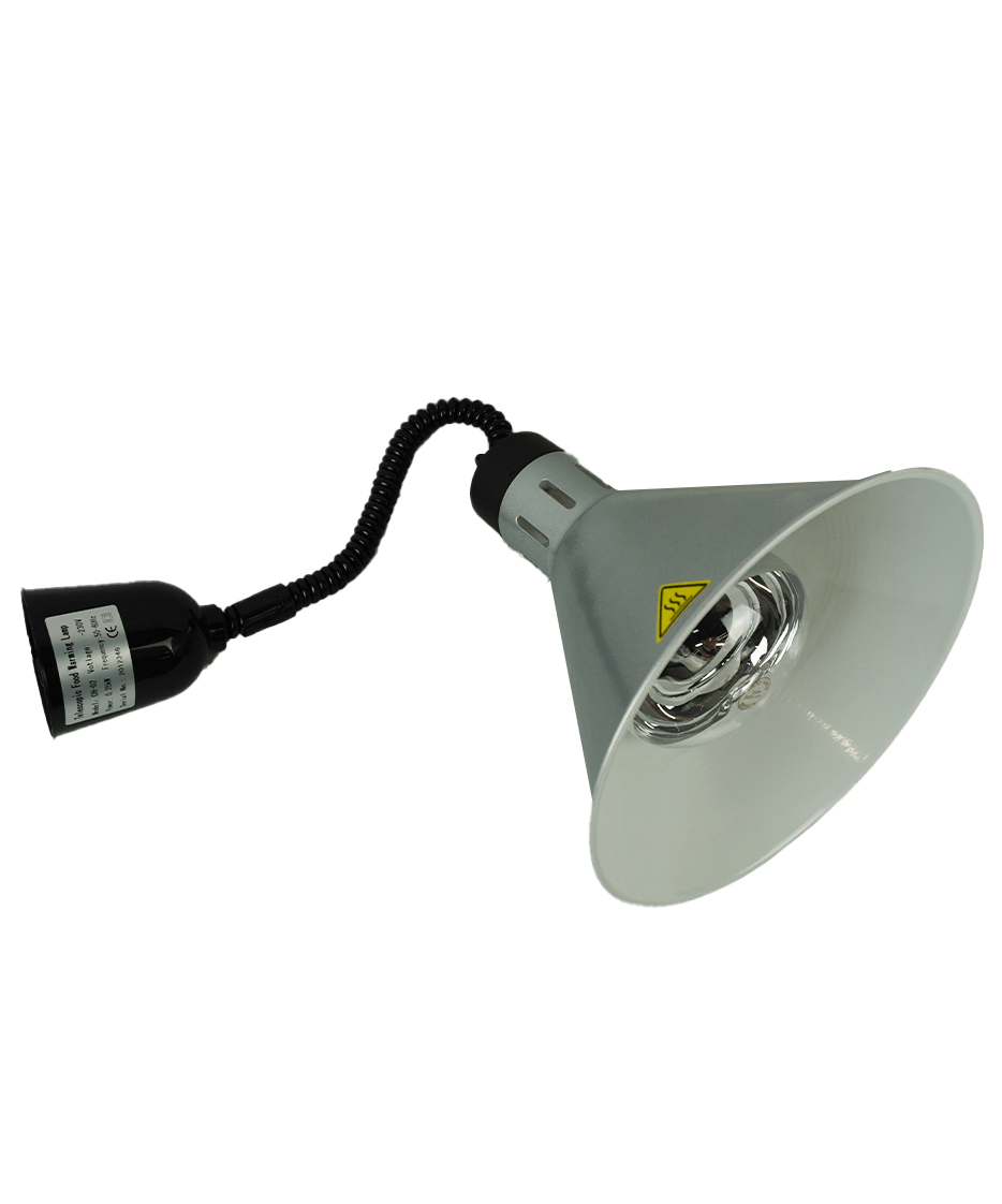 Hänge-Wärmelampe / CH-02 / Silber / Ø 270 mm / 0,25 kW / 230 V / Combisteel