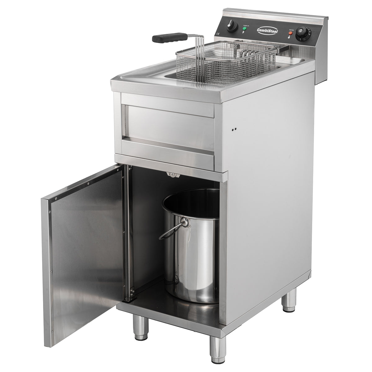 Elektrische Standfritteuse / 1 × 12 L / 9 kW / 400 V / Combisteel