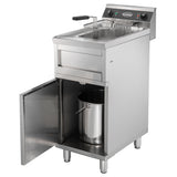 Elektrische Standfritteuse / 1 × 12 L / 9 kW / 400 V / Combisteel