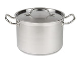 Gemüsetopf medium / Edelstahl / mit Deckel / Ø 28 cm / 10 L / Combisteel
