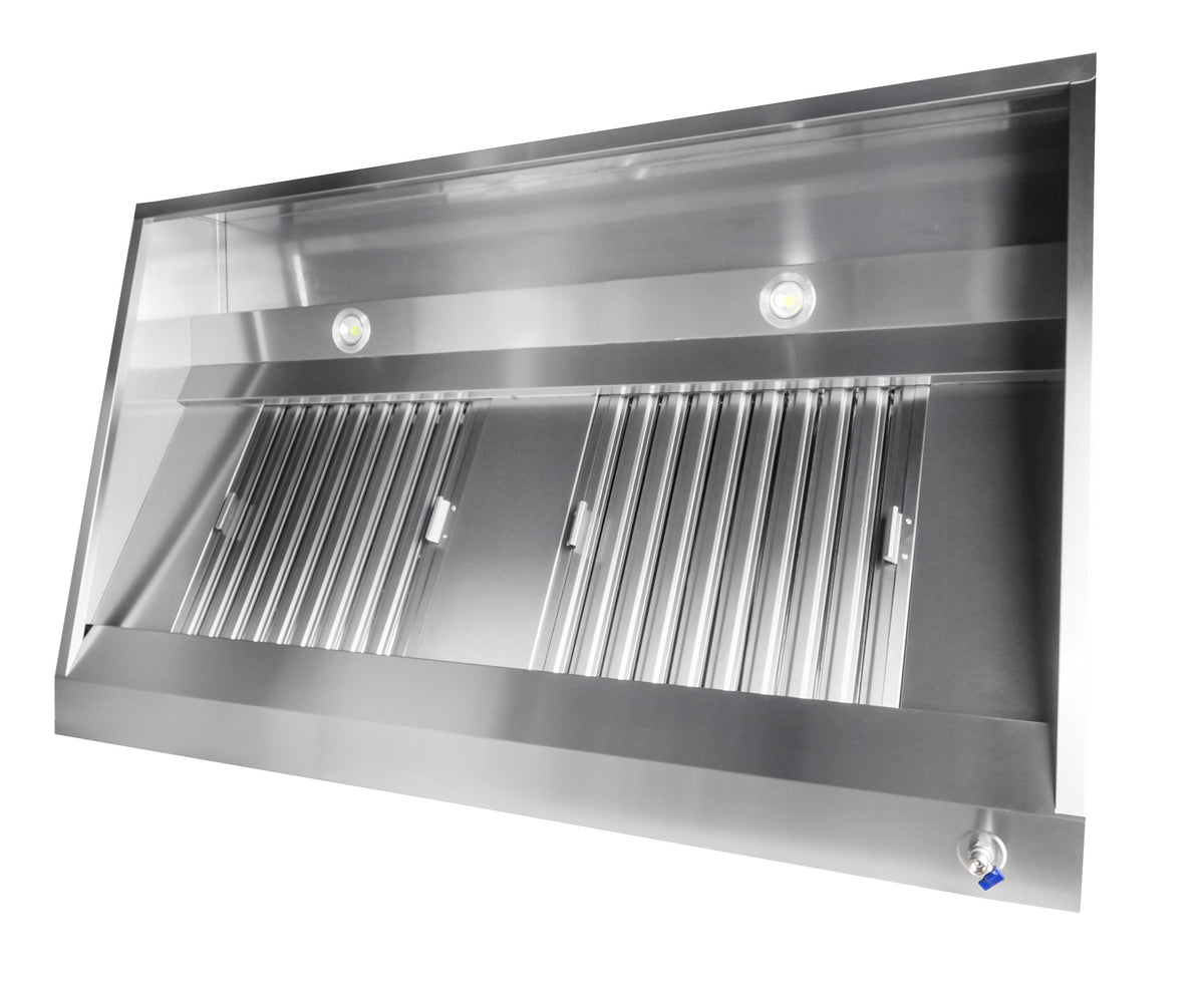 Wandhaube / ohne Motor / 1000 × 950 × 400 mm / Combisteel