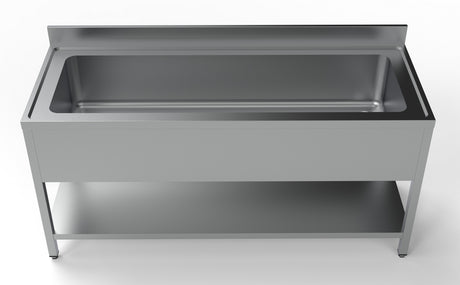 Spültisch mit großem Becken / 1800 × 700 mm / Combisteel