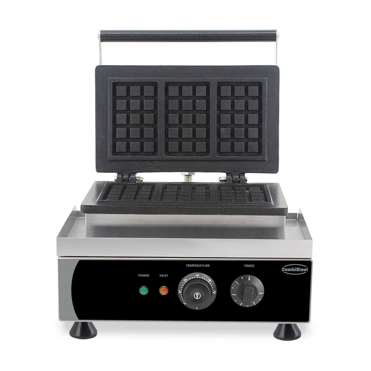 Brüsseler Waffeleisen für 3 Waffeln – 4. Produktansicht