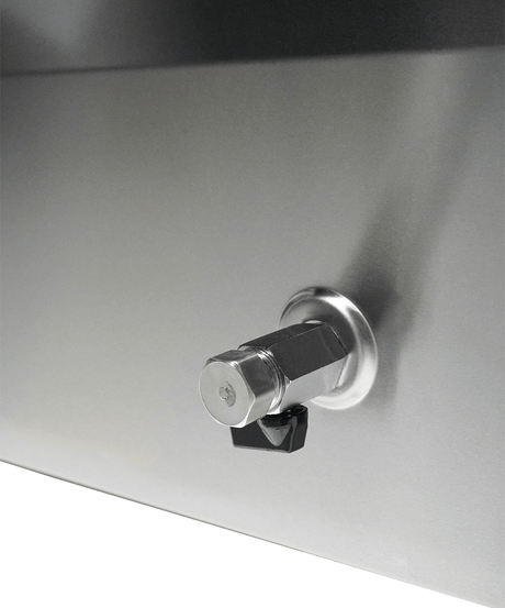 Wandhaube / mit Motor / 1200 × 900 × 450 mm / Combisteel