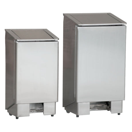 Abfallbehälter / 90 L / Edelstahl / 394 × 365 × 910 mm / Combisteel