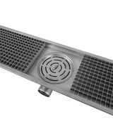 Bodenablauf / 1181 × 300 × 140 mm / Combisteel