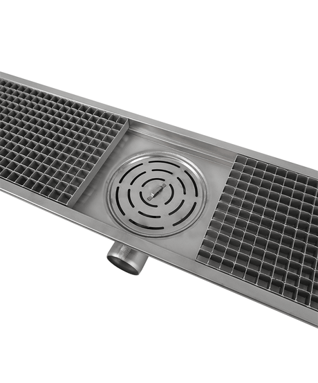Bodenablauf / 1181 × 300 × 140 mm / Combisteel