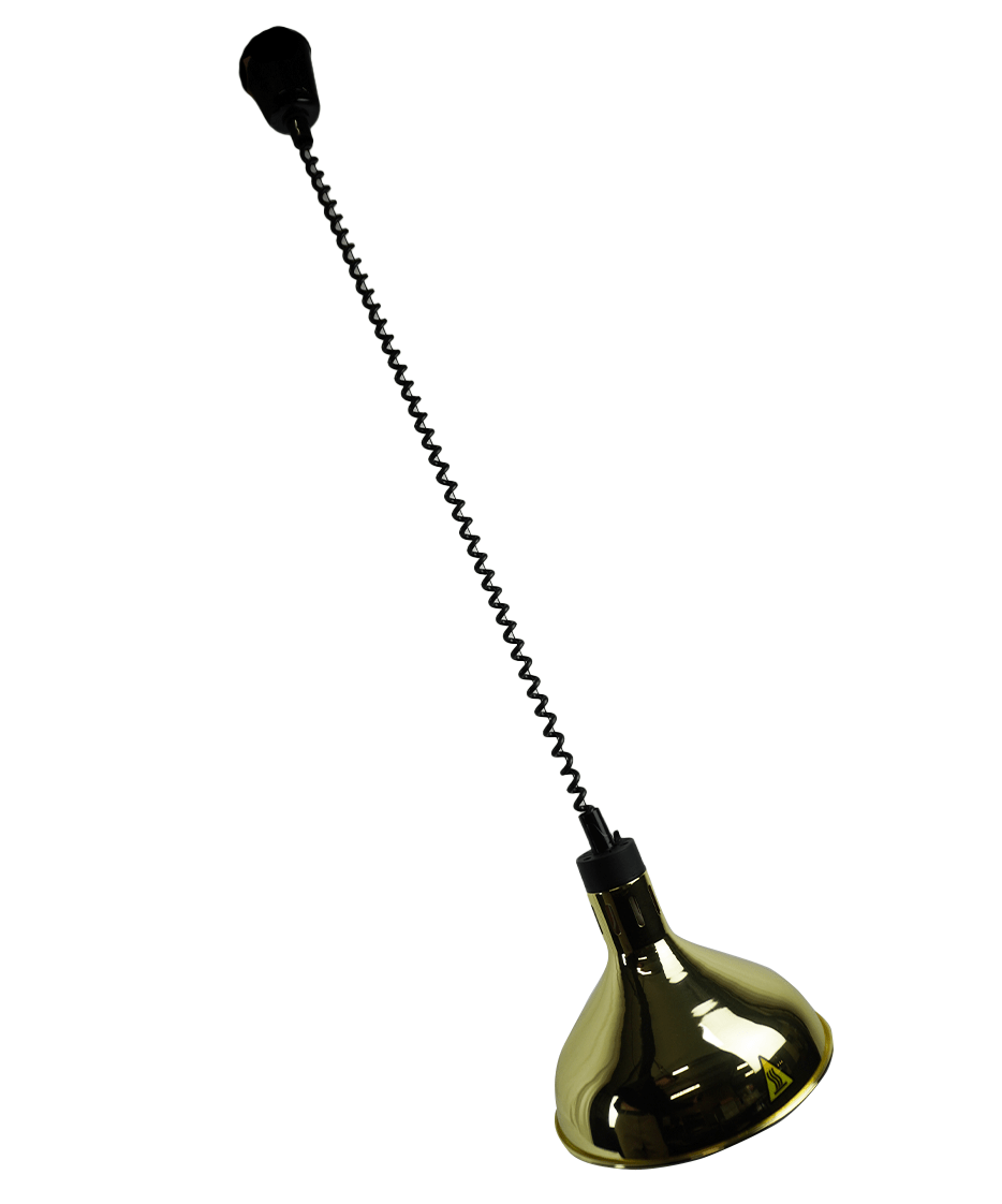 Hänge-Wärmelampe / CH-03 / Gold / Ø 290 mm / 0,25 kW / 230 V / Combisteel