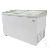 Eistruhe / 396 L / mit Glasschiebedeckel / Lotte / 0/10 | -18/-25 °C / 7086.0035 / Combisteel