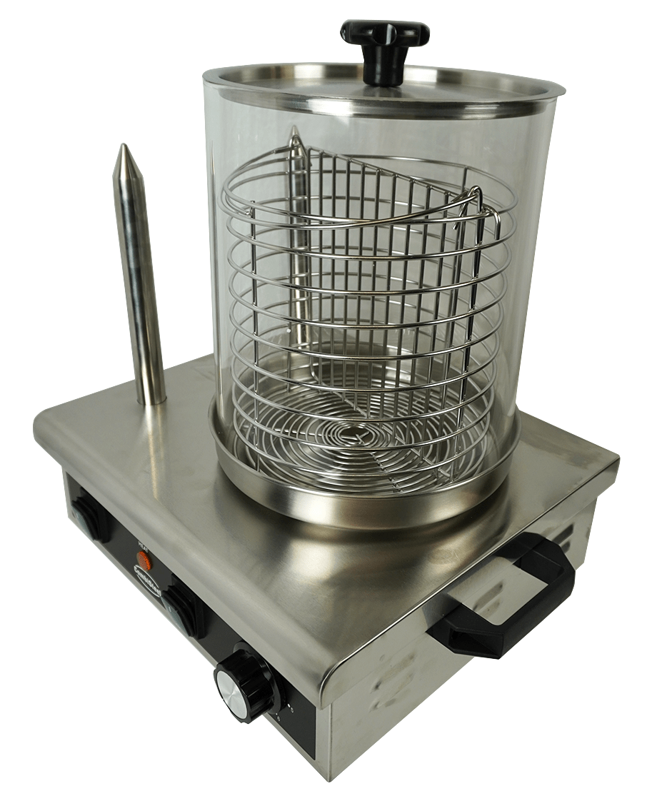 Hot-Dog-Wärmer / mit 2 Brotwärmern / 0.5 kW / 387 × 300 × 395 mm / Combisteel