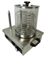 Hot-Dog-Wärmer / mit 2 Brotwärmern / 0.5 kW / 387 × 300 × 395 mm / Combisteel