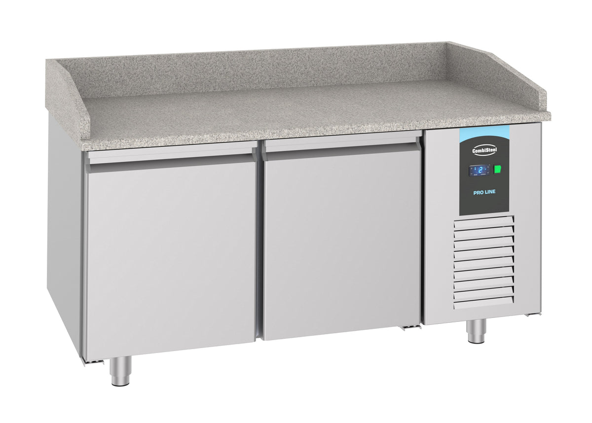 Pizzatisch / 2 Türen / 380 L / Combisteel