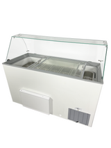 Speiseeisvitrine Java 8 x 5 L / Weiß / Combisteel