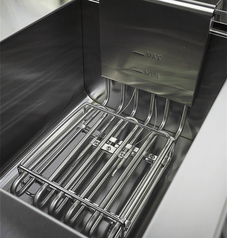 Elektrische Tischfritteuse 2 × 10 L / Combisteel