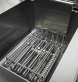 Elektrische Tischfritteuse 2 × 10 L / Combisteel