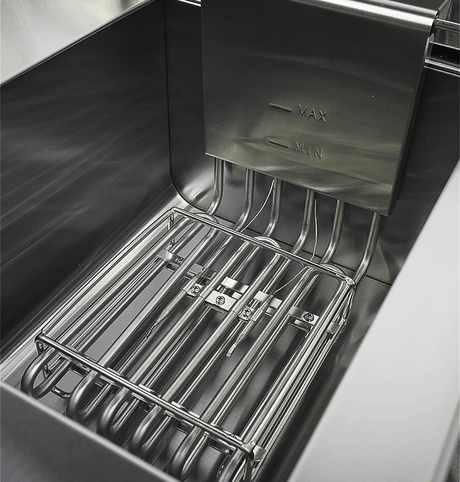 Elektrische Tischfritteuse 2 × 10 L / Combisteel