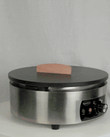 Elektrischer Crêpes-Maker / 1 Platte Ø 400 mm / 3 kW / Combisteel – professioneller Crêpes-Maker für Gastronomie