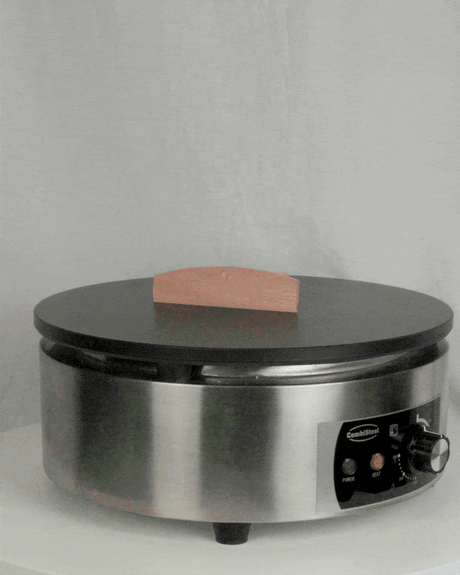 Elektrischer Crêpes-Maker / 1 Platte Ø 400 mm / 3 kW / Combisteel – professioneller Crêpes-Maker für Gastronomie
