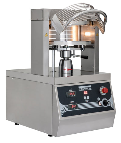 Pizzapresse / Ø 330 mm / 4,75 kW / 470 × 690 × 820 mm / Combisteel