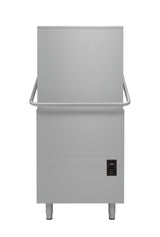Haubenspülmaschine / 400 V / Korb 500 × 500 mm / mit Abwasserpumpe / mit Spülmitteldosierer / Combisteel