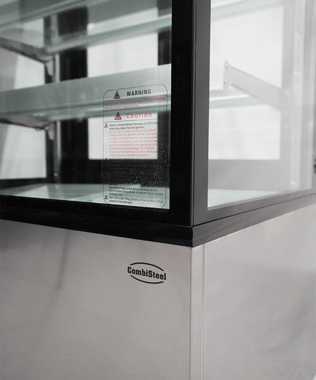 Kühlvitrine für Kuchen und Snacks 270 L
