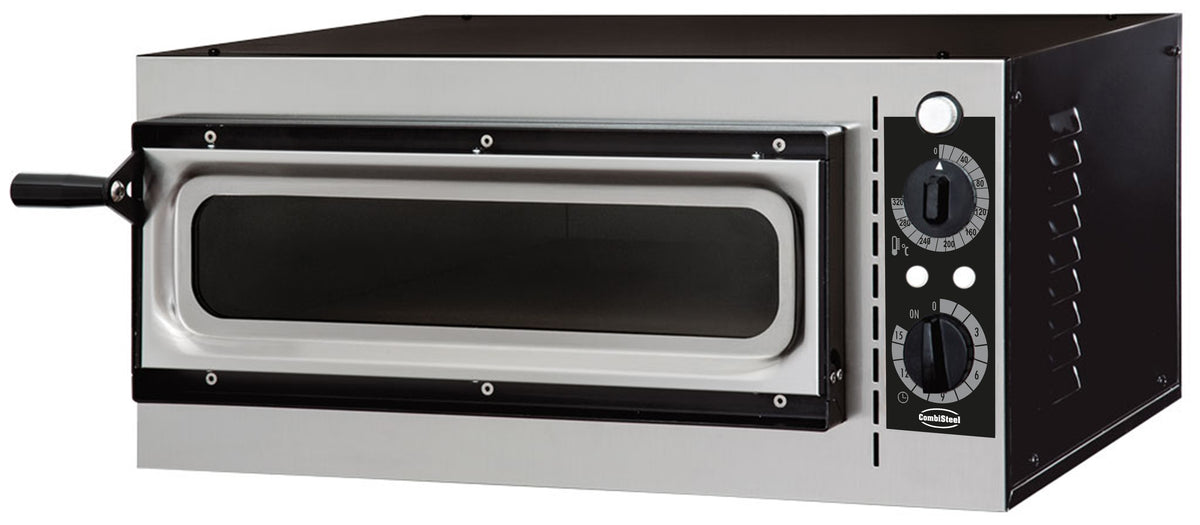 Elektrischer Combisteel Pizzaofen mit Sichtfenster für 1 Pizza Ø 32 cm