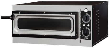 Elektrischer Combisteel Pizzaofen mit Sichtfenster für 1 Pizza Ø 32 cm