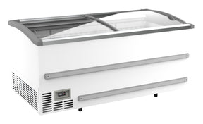 Combisteel Supermarkt-Tiefkühltruhe 870 L Weiß