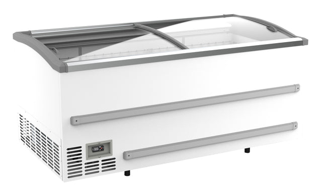 Combisteel Supermarkt-Tiefkühltruhe 870 L Weiß