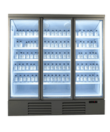 Kühlschrank / 3 Glastüren / JDE-1530R