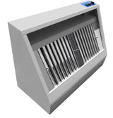 Wandhaube / mit Motor / 1000 × 900 × 450 mm / Combisteel