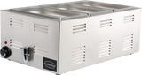 Elektrische Bain-Marie GN 1/1 mit Ablasshahn 1,2 kW von Combisteel – Produktansicht 3