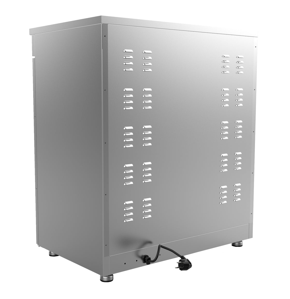 Teller-Wärmeschrank / 750 mm breit / 2 Türen / 90-120 à 32cm diameter Teller / +30 bis +85 °C / 1,2 kW / Combisteel