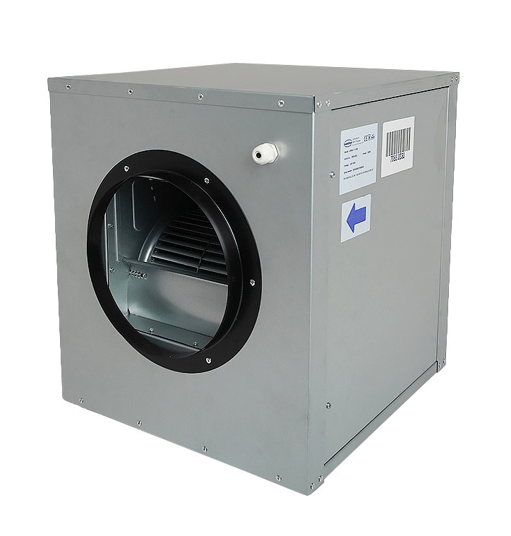 Lüftungsventilator / in Box / 2000 m³/h / 450 × 500 × 460 mm / Combisteel