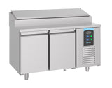 Saladette / 2 Türen / 7x 1/3 GN / 178 L netto / Combisteel