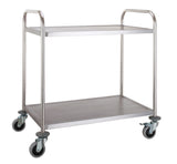 Servierwagen / 2 Ebenen / 860 × 540 × 940 mm / Combisteel