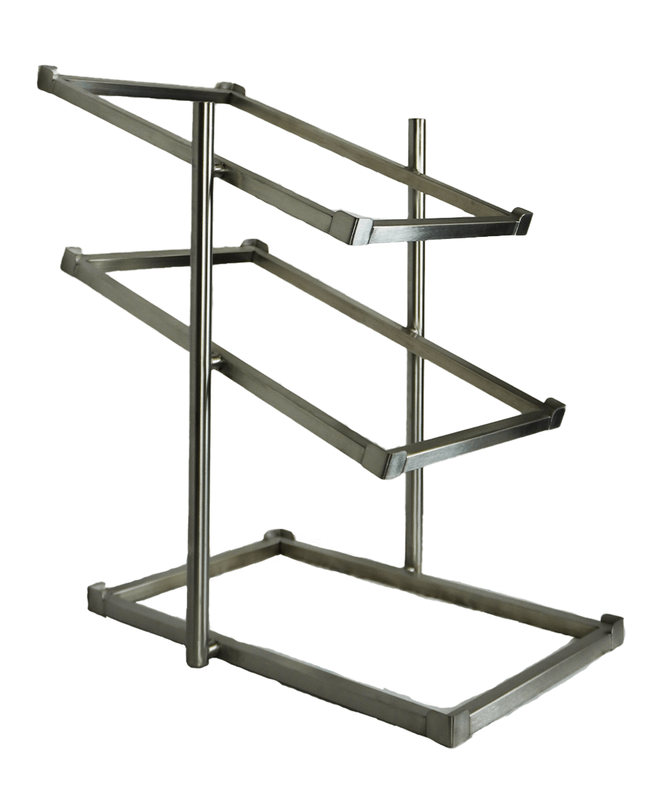 Brotkorb-Etagere 3-stufig schmales Modell – Detailansicht 4