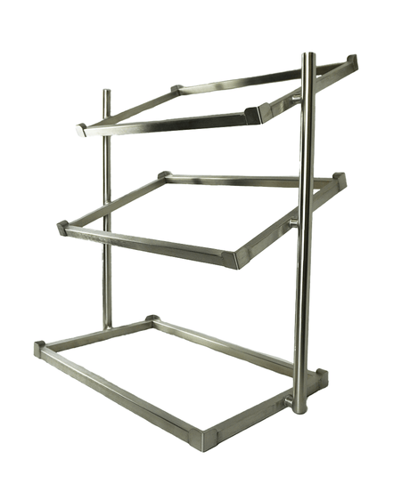 Brotkorb-Etagere 3-stufig breites Modell – Detailansicht 9