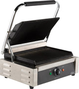 Panini-Kontaktgrill gerillt 2,2 kW / Combisteel