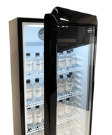 Getränkekühlschrank 1 Glastür Schwarz PIB-280R