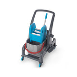 Reinigungswagen mit Mopppresse / Procart Jet 720S / 730 × 580 × 920 mm / Combisteel