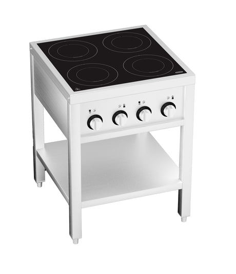 Induktionsherd mit 4 Zonen und offenem Unterbau von Combisteel – Produktansicht 5
