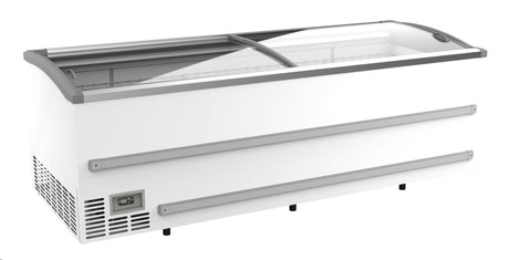 Combisteel Supermarkt-Tiefkühltruhe 1216 L Weiß